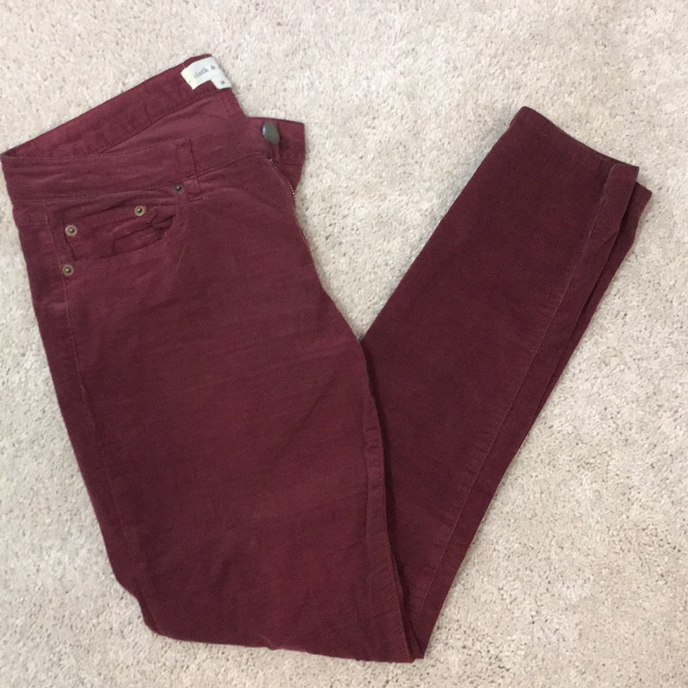 Courdoroy cloth and stone pants